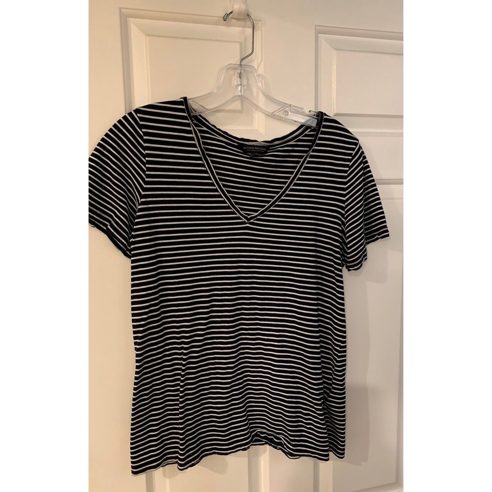 Banana Republic Striped, Sz S